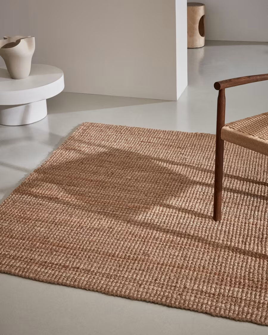 Kave Home Madelin rug in natural jute 160 x 230 cm