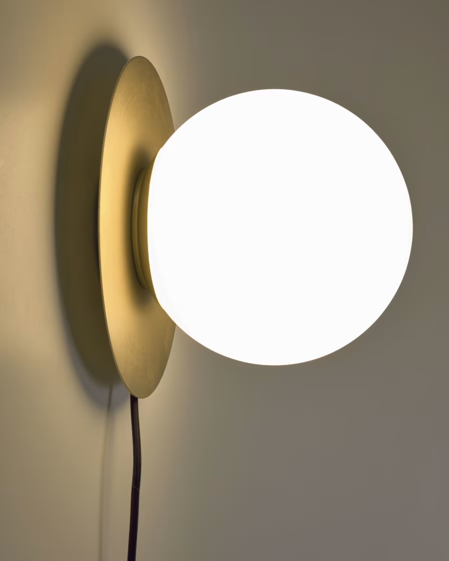 Kave Home Manz wall lamp UK adaptador