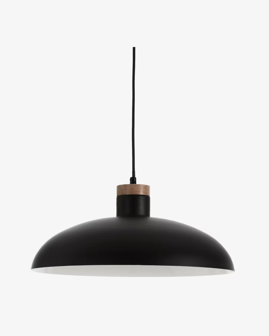 Kave Home Gotram pendant lamp black