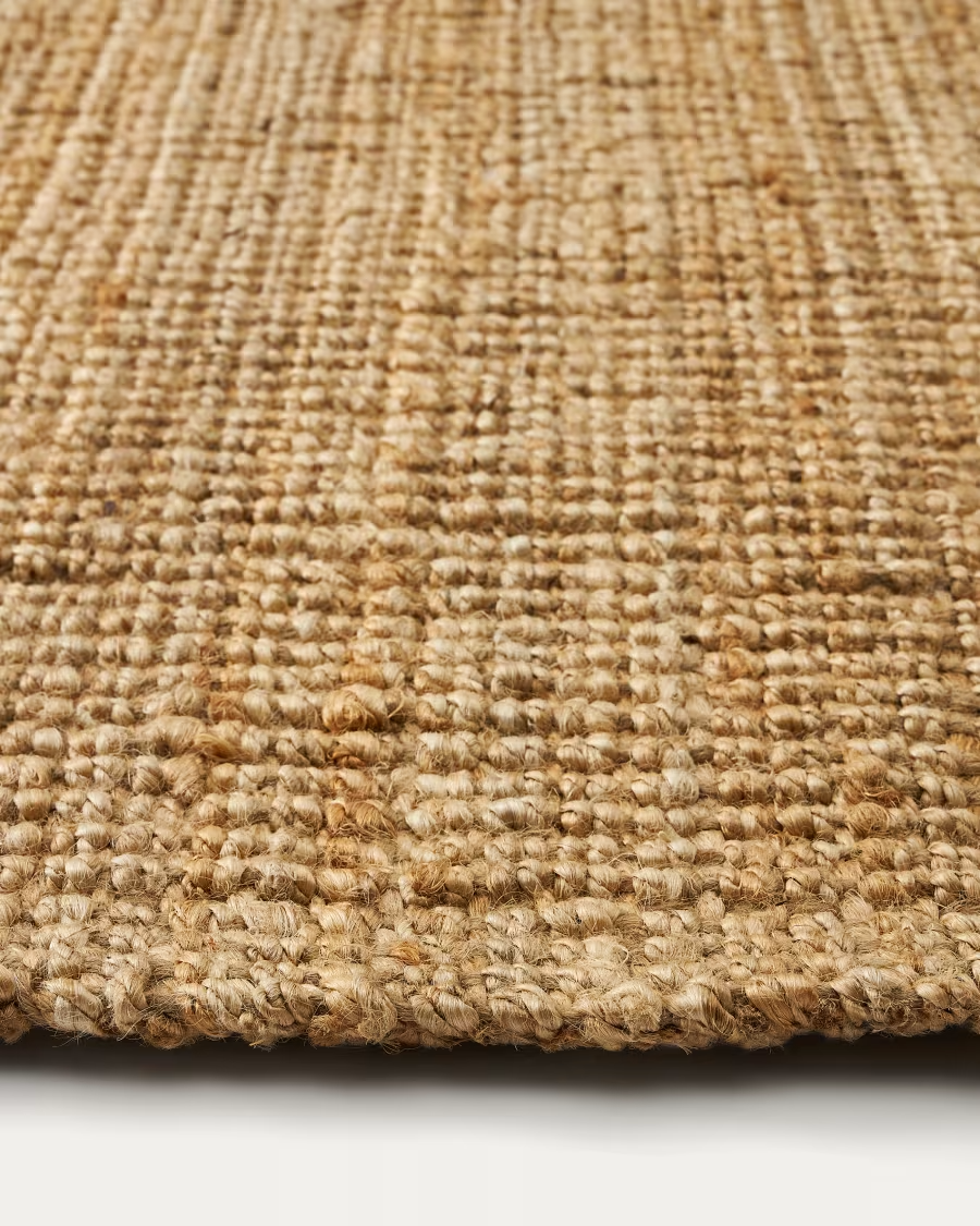 Kave Home Madelin rug in natural jute 160 x 230 cm