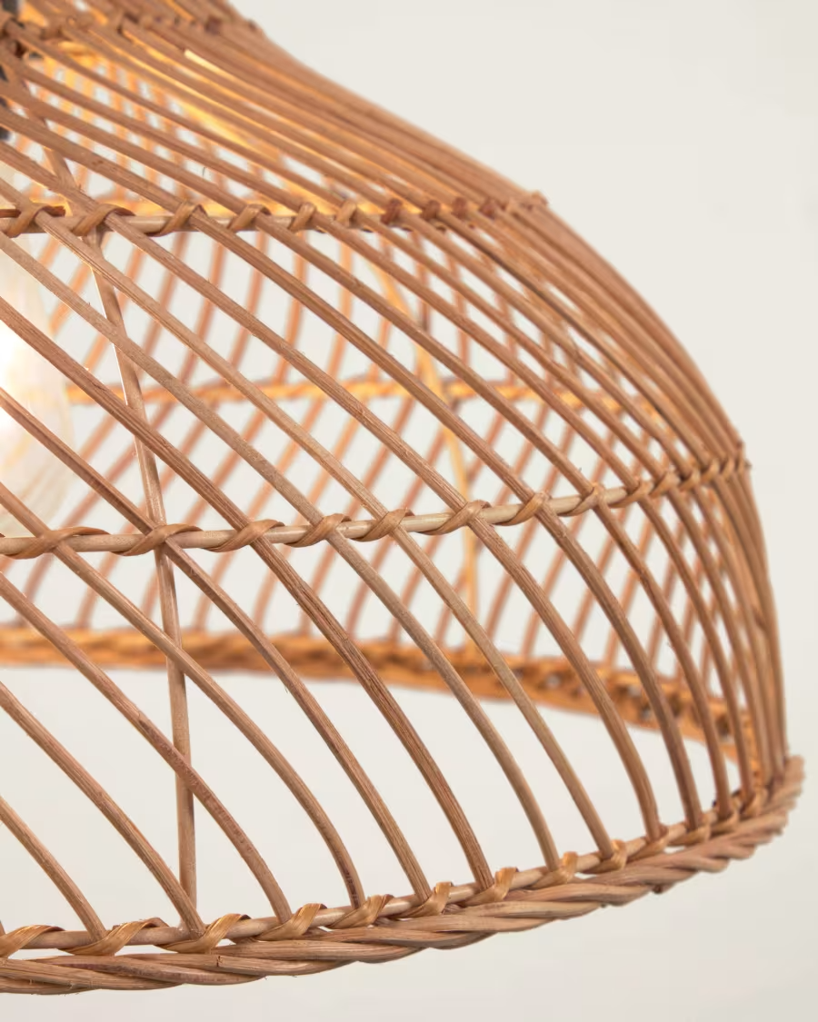 Kave home Dyara 100% rattan light shade Ø 41 cm