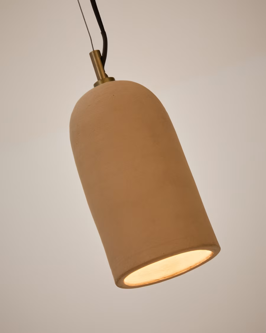 Kave Home Madsen Terracotta ceiling lamp Ø 13 cm