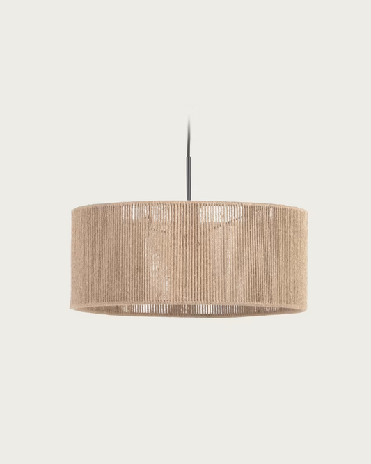 Kave Home Crista jute light shade with natural finish Ø 47 cm