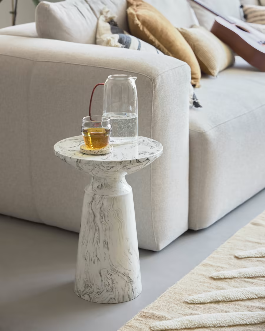 Kave Home Kesbury side table Ø 33 cm