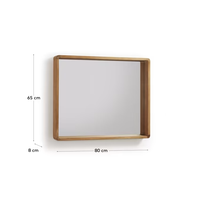 Kave Home Mirror Kuveni 80 x 65 cm