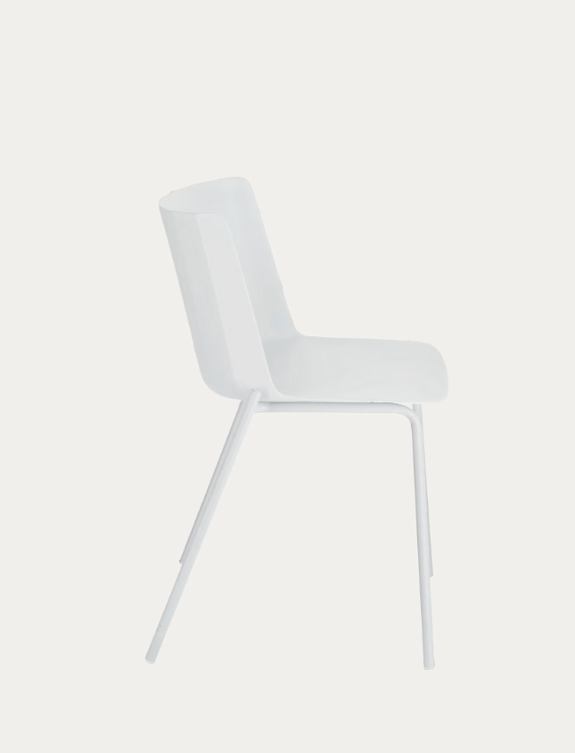 Kave Home Hannia white chair