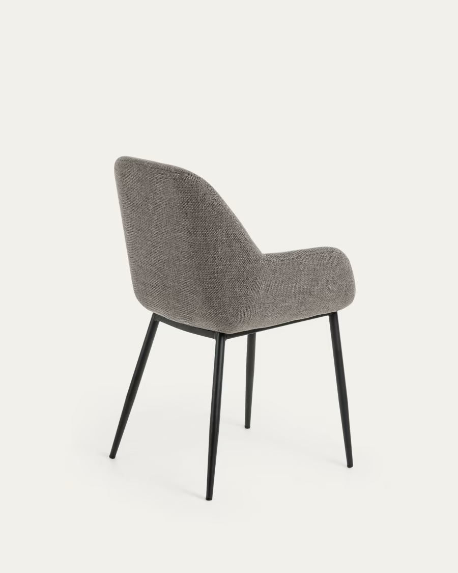 Kave Home 2 x Konna light grey chair