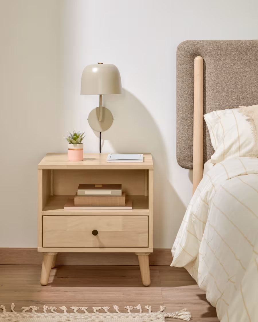 Kave Home Wari Bedside Table 50 x 54 cm