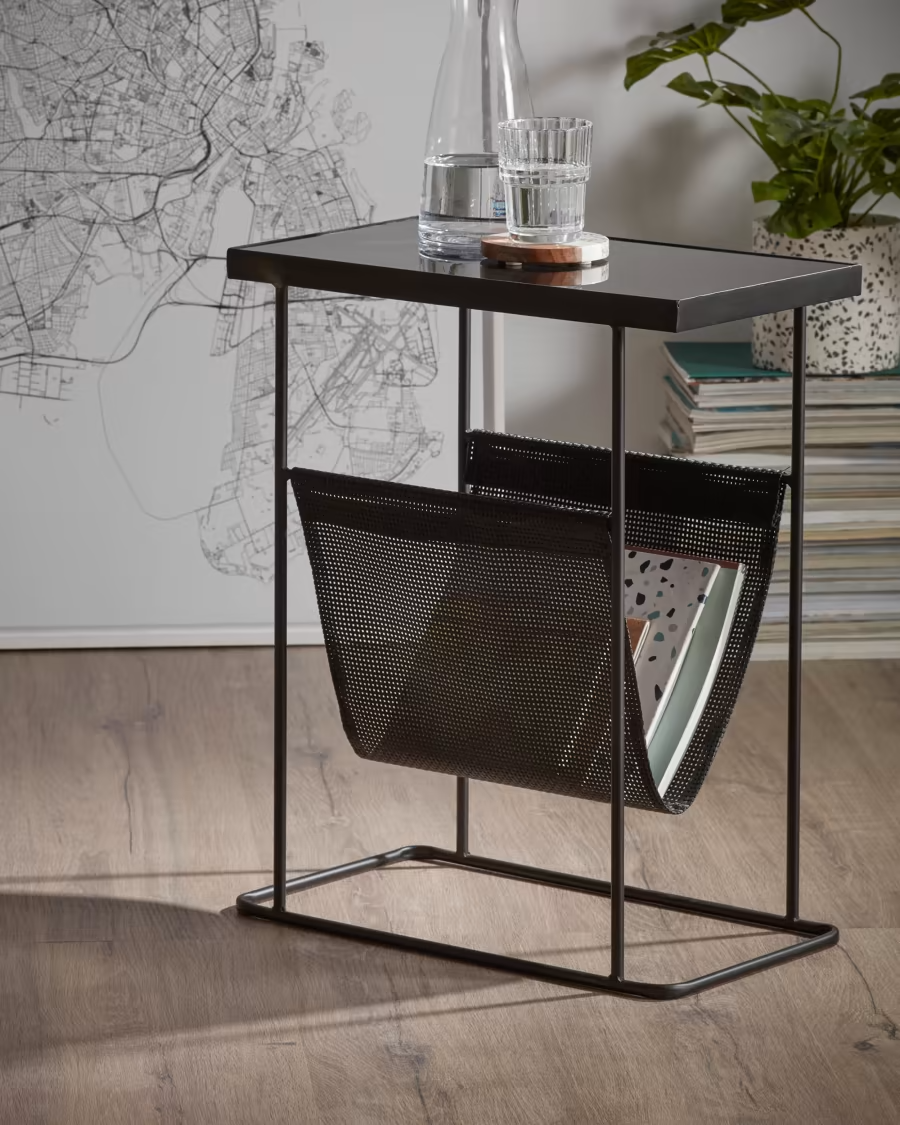 Kave Home Vivienne side table 45 x 25 cm