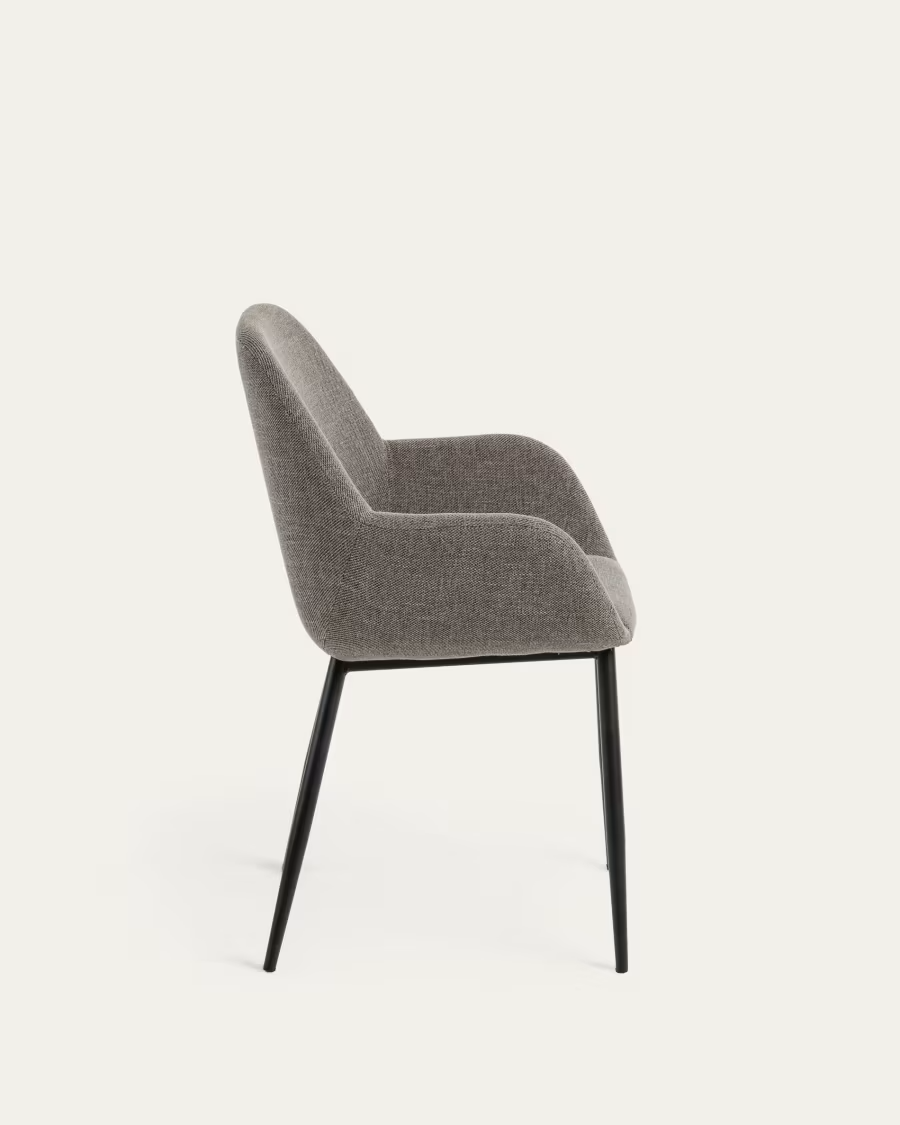 Kave Home 2 x Konna light grey chair