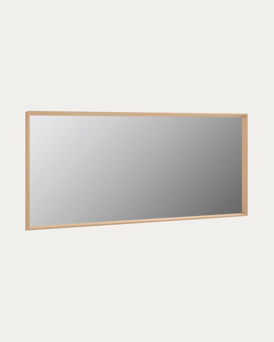 Kave Home Nerina mirror natural finish 80 x 180 cm