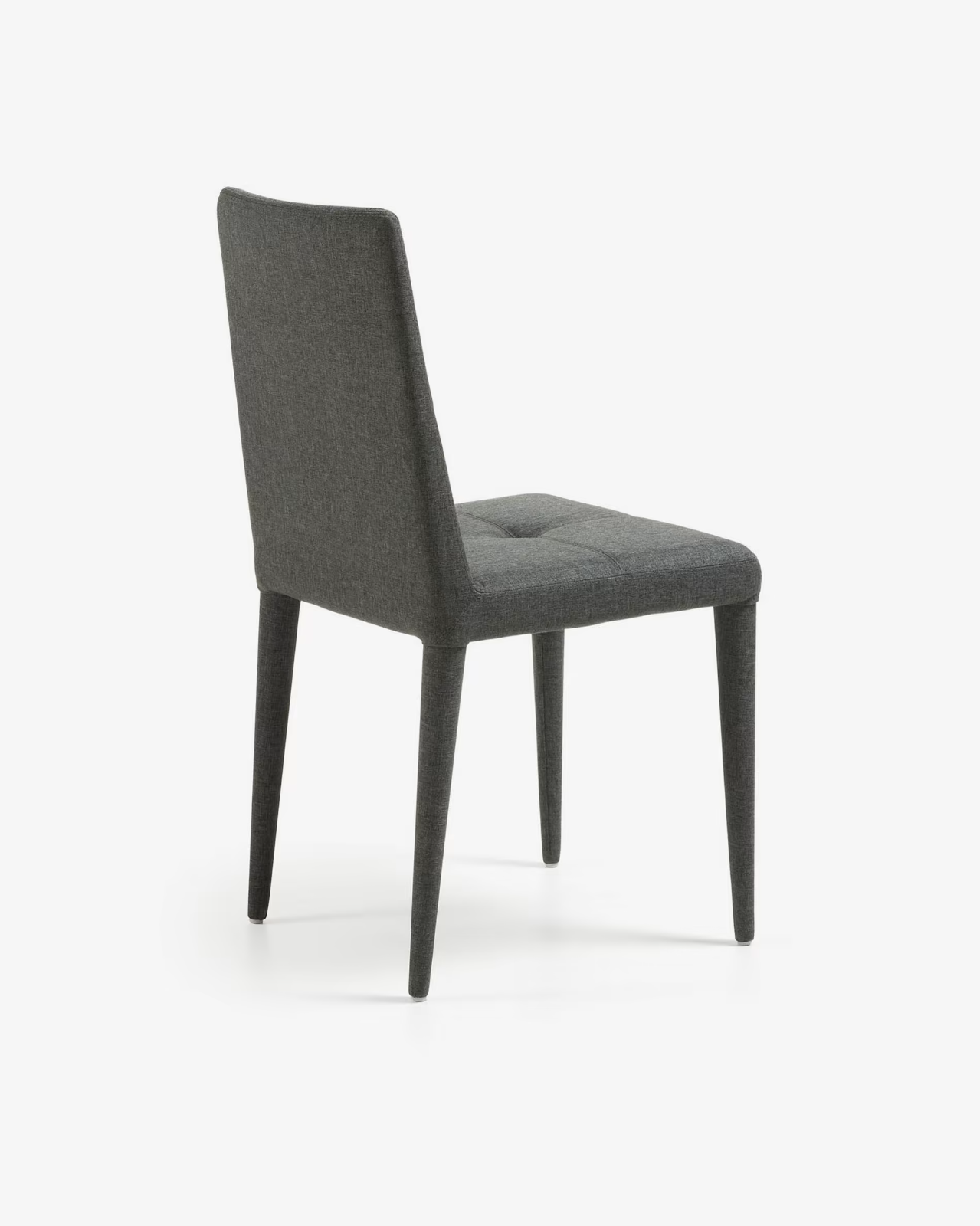 Kave Home Cust Set of 2 Dark Grey Dining Chairs