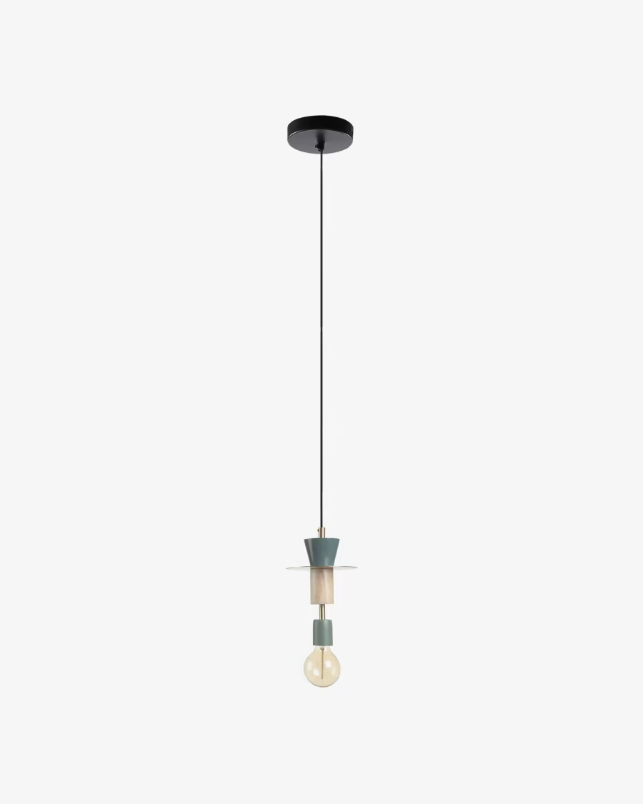 Kave Home Green Naroa pendant lamp