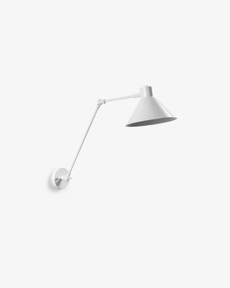 Kave Home Dione wall lamp White