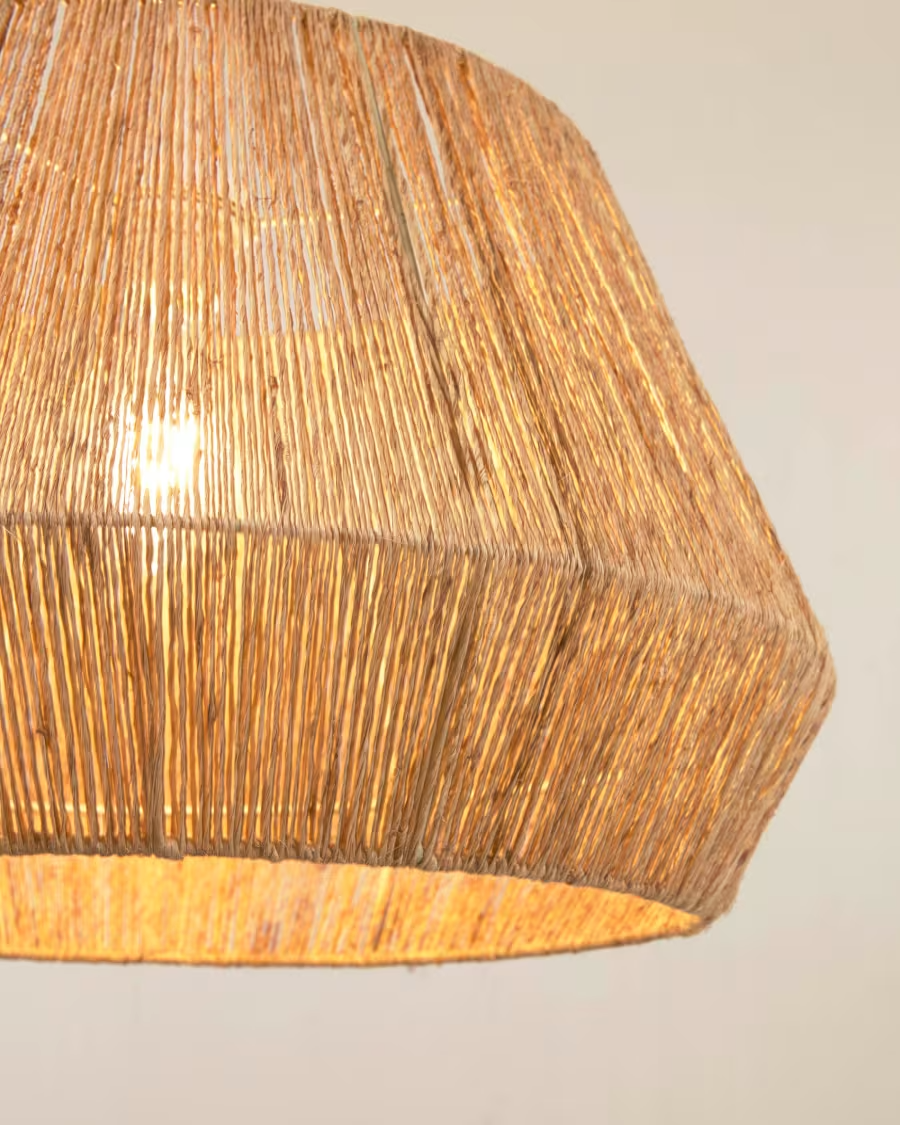 Kave home Crismilda 100% jute light shade with natural finish Ø 50 cm