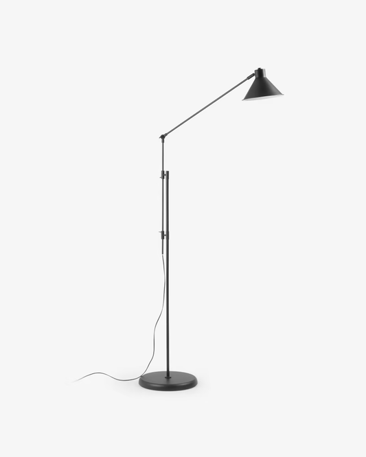 Kave Home Dione steel floor lamp UK adapter