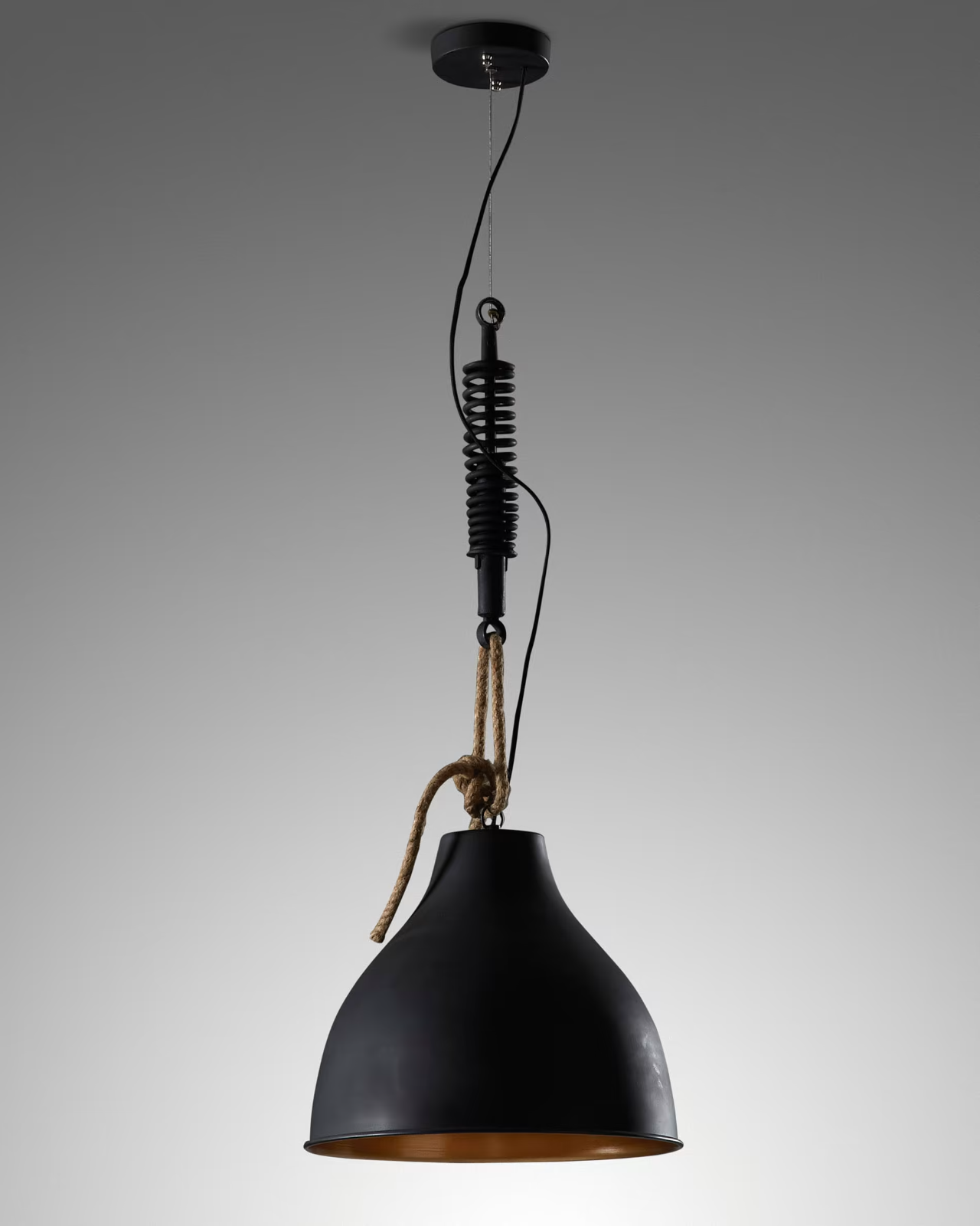 Kave Home Sadie Pendant Lamp Black