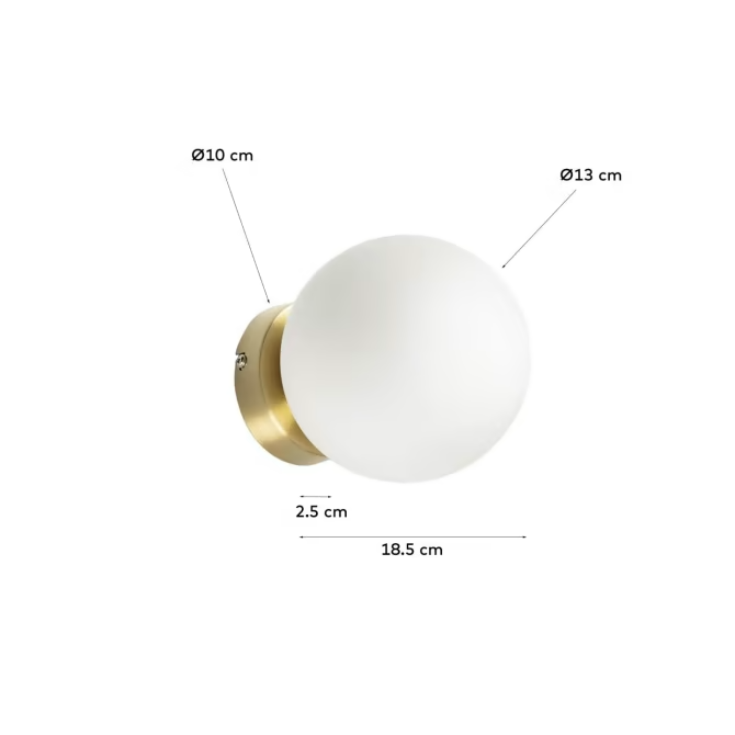 Kave Home Mahala wall lamp